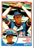 1983 Topps Rick Ownbey #739 Rookie