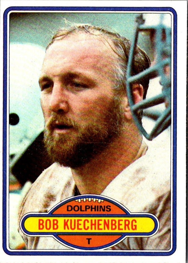 1980 Topps Bob Kuechenberg #136 NM-MT