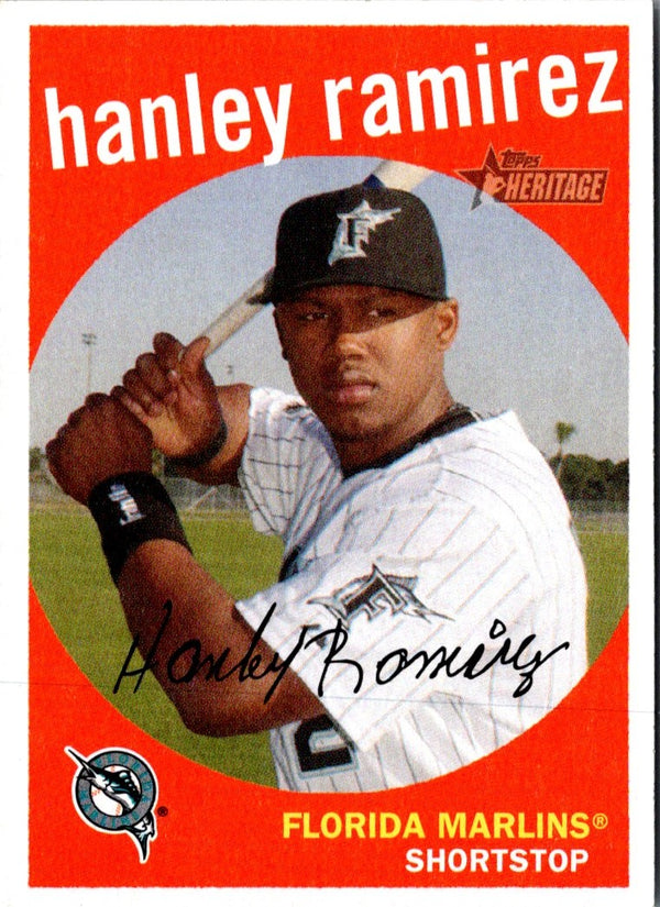 2008 Topps Heritage Hanley Ramirez #233