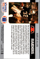 1990 Pro Set Super Bowl MVP Collectibles Marcus Allen