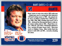1990 Pro Set Bart Oates #229