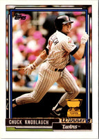 1992 Topps Chuck Knoblauch #23