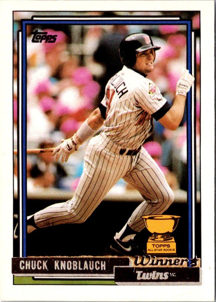 1992 Topps Chuck Knoblauch