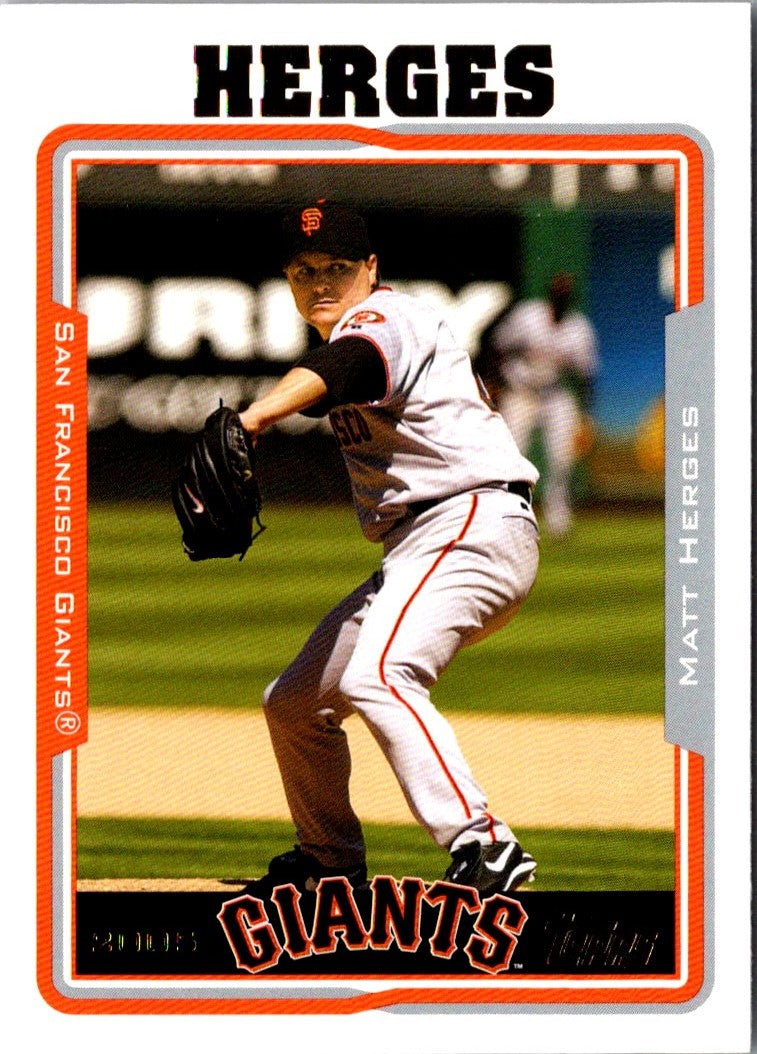 2005 Topps Matt Herges