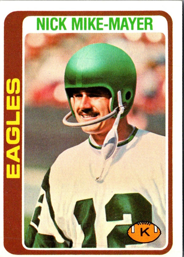 1978 Topps Nick Mike-Mayer #491