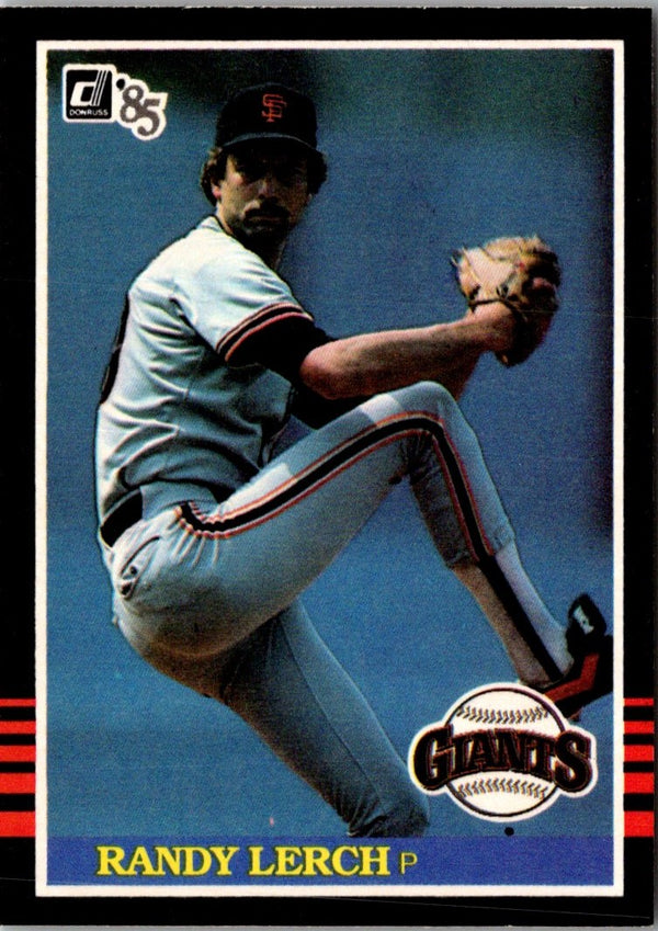 1985 Donruss Randy Lerch #309