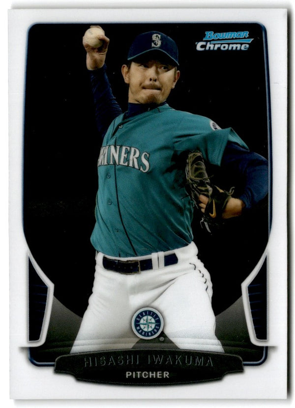 2013 Bowman Chrome Hisashi Iwakuma #79