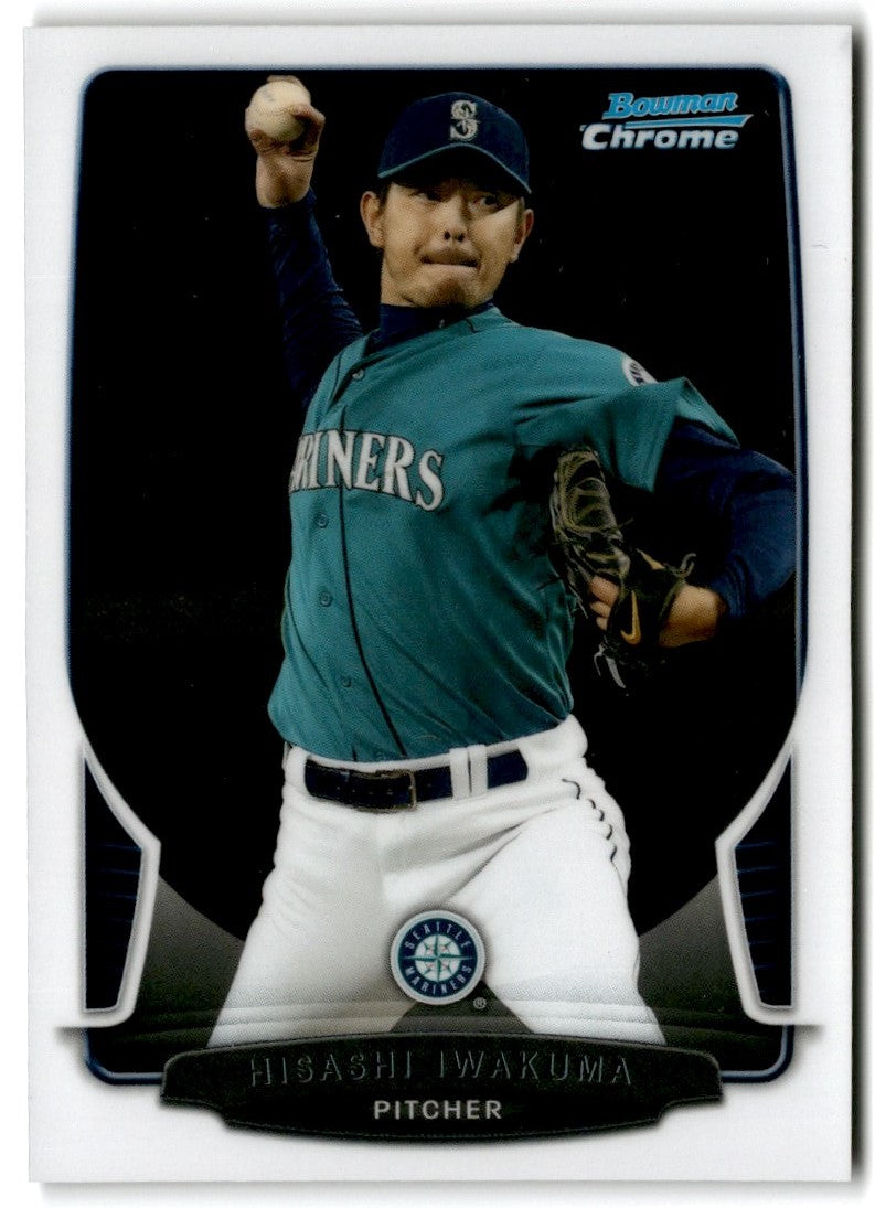 2013 Bowman Chrome Hisashi Iwakuma