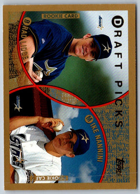 1999 Topps Brad Lidge/Mike Nannini #441 Rookie