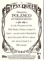 2015 Topps Gypsy Queen Gregory Polanco #121A