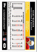 2005 Topps Kurt Warner #298