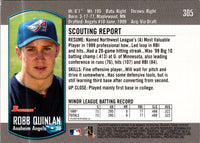 2000 Bowman Robb Quinlan #305 Rookie