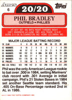 1989 Topps Ames 20/20 Club Phil Bradley #6