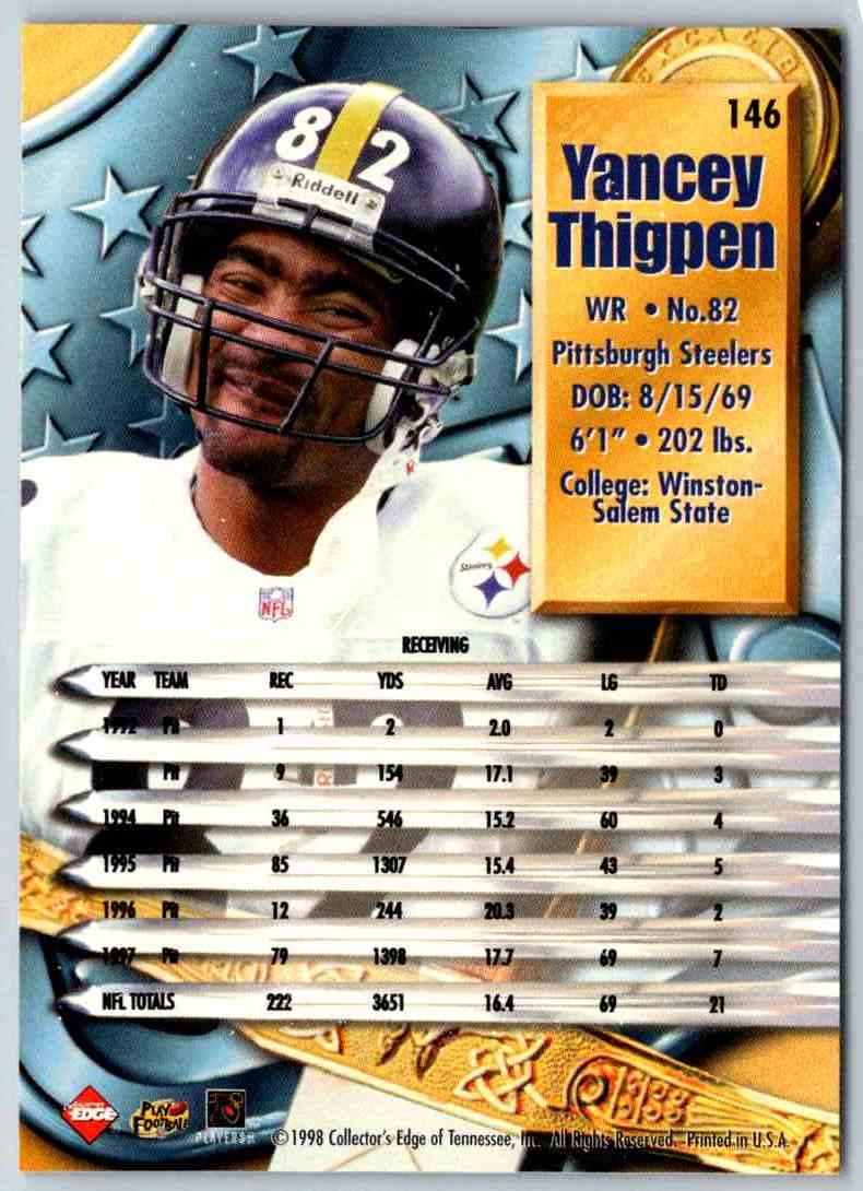 1998 Edge Yancey Thigpen
