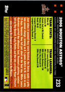 2007 Topps Houston Astros