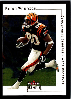 2001 Fleer Premium Peter Warrick #17