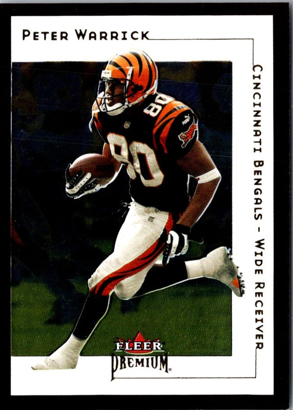 2001 Fleer Premium Peter Warrick #17