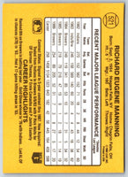 1986 Donruss Rick Manning #521