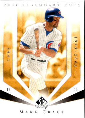 2004 SP Legendary Cuts Mark Grace #76