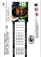2001 Fleer Premium Antonio Freeman #14