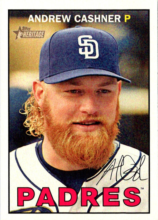 2016 Topps Heritage Andrew Cashner #103