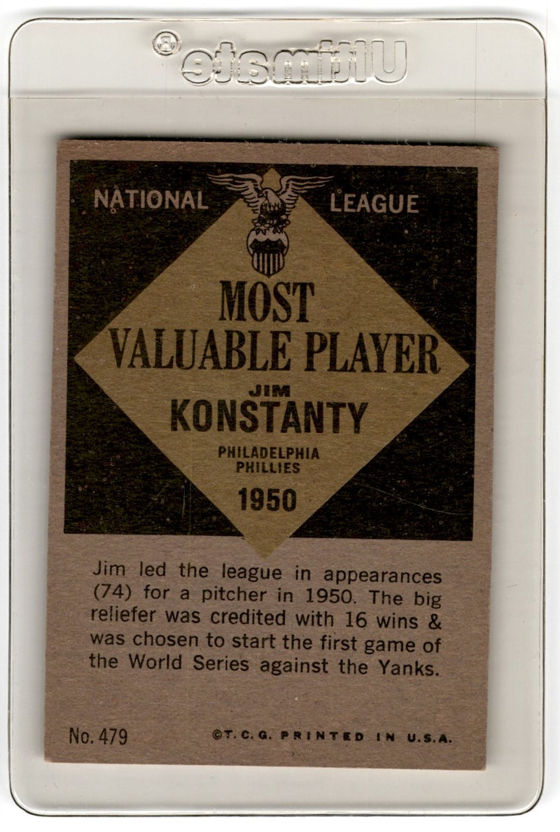 1961 Topps Jim Konstanty