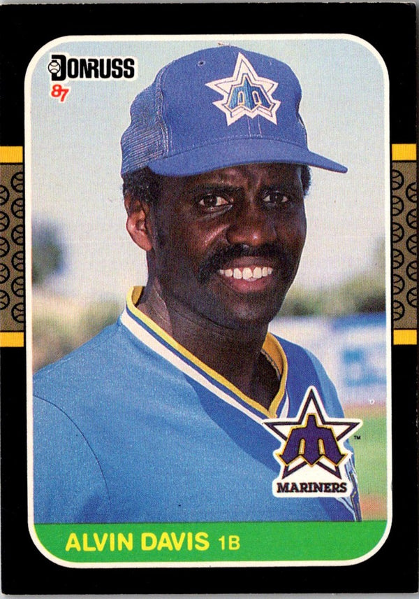 1987 Donruss Alvin Davis #75