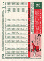 2008 Topps Heritage Carlos Delgado #76