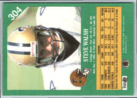 1991 Fleer Steve Walsh #304