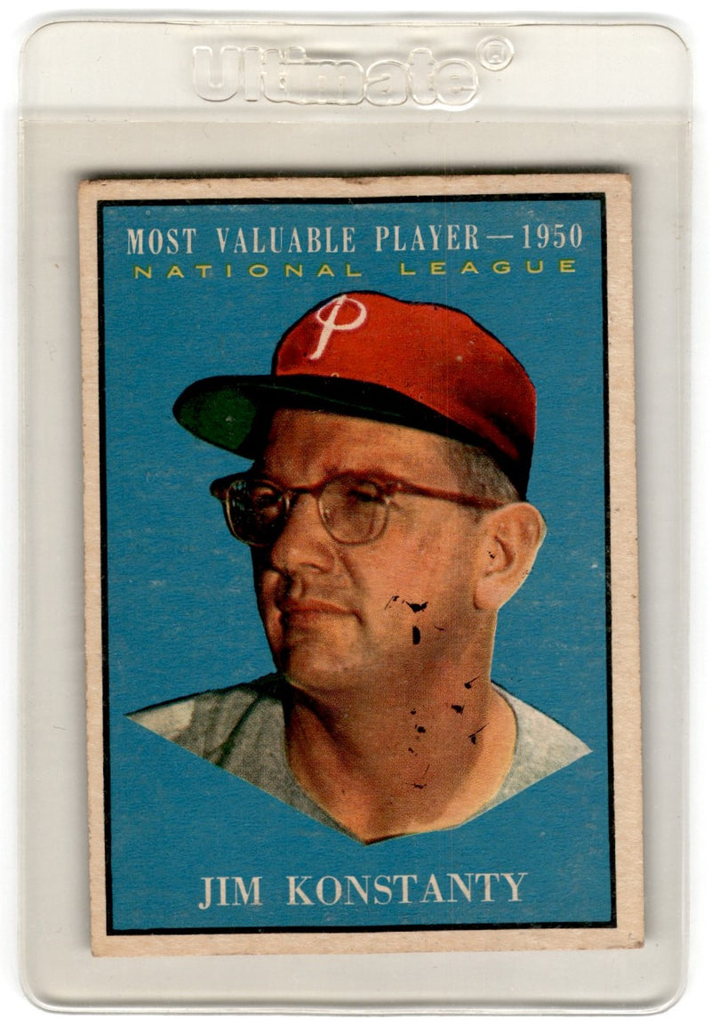 1961 Topps Jim Konstanty