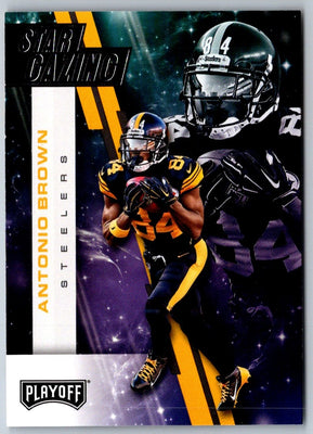 2017 Panini Playoff Star Gazing Antonio Brown #6