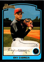 2003 Bowman Draft Picks & Prospects Eny Cabreja #190