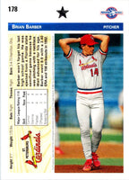 1992 Upper Deck Minors Brian Barber #178