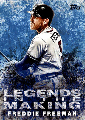 2018 Topps Legends in the Making Freddie Freeman #LTM-FF