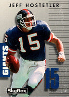 1992 Skybox Impact Jeff Hostetler #207