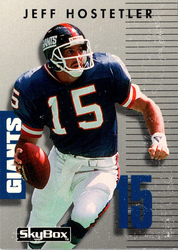 1992 Skybox Impact Jeff Hostetler #207