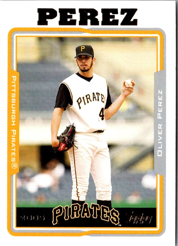 2005 Topps Oliver Perez #253