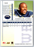 1998 Leaf Rookies And Stars Charlie Jones #159