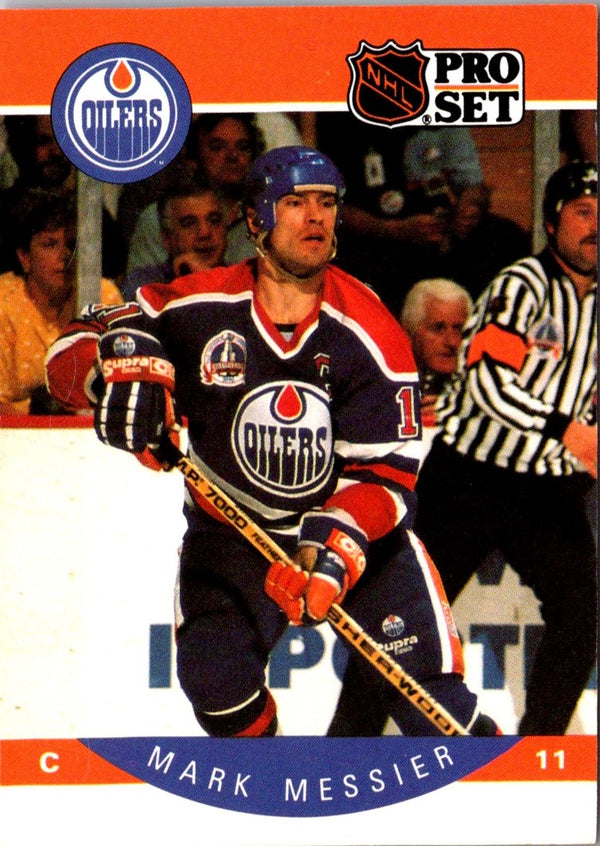 1990 Pro Set Mark Messier #91