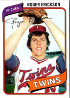 1980 Topps Roger Erickson #256 NM-MT