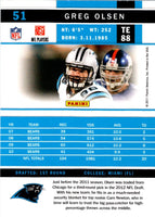 2011 Score Greg Olsen #51