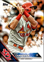 2016 Topps Holiday Baseball Matt Carpenter #HMW97