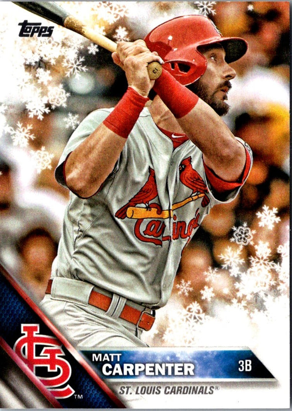 2016 Topps Holiday Baseball Matt Carpenter #HMW97