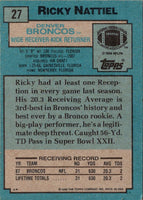 1988 Topps Ricky Nattiel #27 Rookie