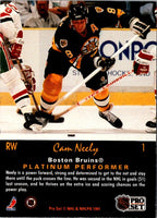 1987 Panini Stickers Cam Neely #10