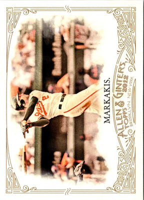 2012 Topps Allen & Ginter Nick Markakis #14