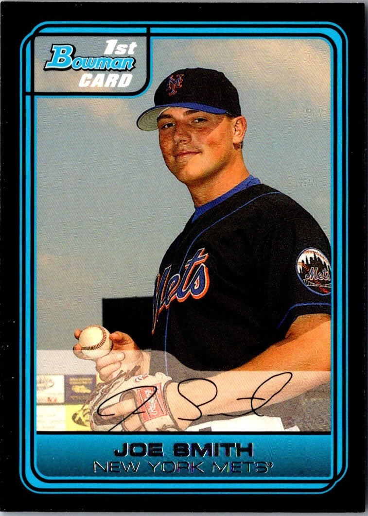 2006 Bowman Chrome Draft Picks & Prospects Joe Smith