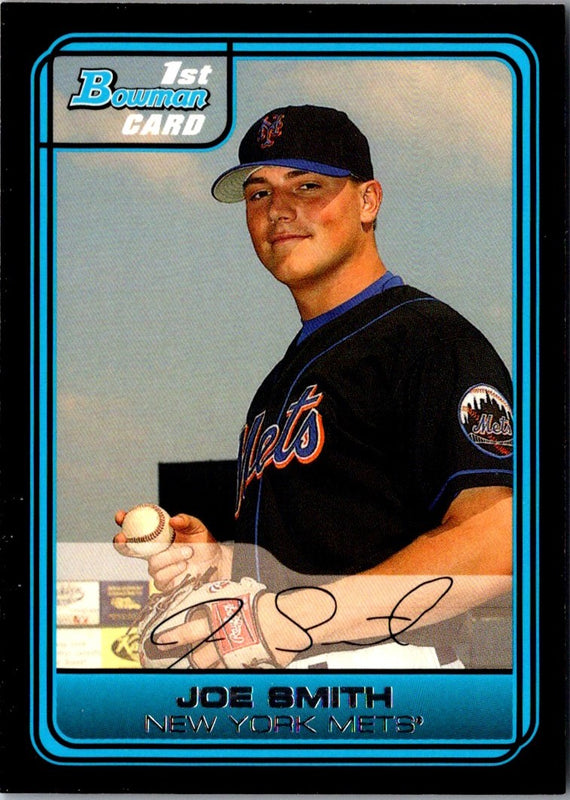 2006 Bowman Chrome Draft Picks & Prospects Joe Smith #DP19