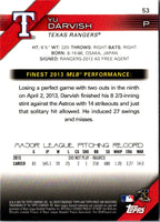 2016 Finest Yu Darvish #53