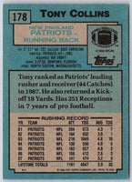 1988 Topps Tony Collins #178